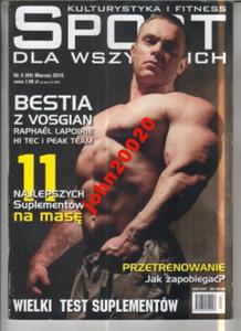 1/2010 KULTURYSTYKA I FITNESS SPORT.SUPLE NA MASE - 2855399999