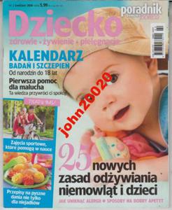 2/2014 DZIECKO. KALENDARZ BADA I SZCZEPIE - 2855401487