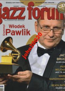 3/2014 JAZZ FORUM.JACK BRUCE,WODEK PAWLIK. - 2855404131