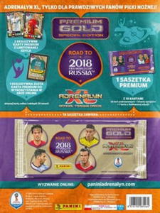 ROAD TO RUSSIA 2018 PREMIUM GOLD KARTY PANINI - 2858256796