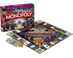 MONOPOLY MONOPOL FC BARCELONA NOWA FOLIA - 2860124795