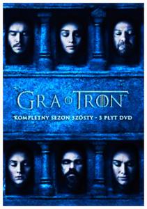 GRA OTRON SEZON 6 5 DVD 535 MIN LEKTOR FOLIA R R MARTIN - 2860124807