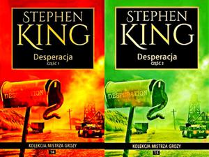 DESPERACJA 1-2 STEPHEN KING NOWE TWARDE 620 STRON - 2860125081