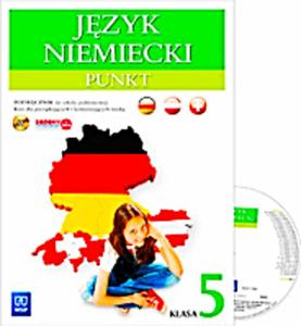 PUNKT 5 PODRCZNIK J NIEMIECKI + CD KLASA 5 - 2860125680