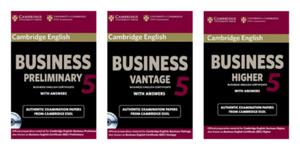 CAMBRIDGE ENGLISH BUSINESS 5 PRELIMINARY VANTAGE HIGHER WITH ANSWERS - 2860125767