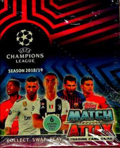 CHAMPIONS LEAGUE 2018/2019 BOX 30 SASZETEK 180 KART - 2860126294