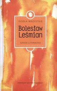 DZIEA WSZYSTKIE SZKICE LITERACKIE B LEMIAN 584 STR - 2860128548