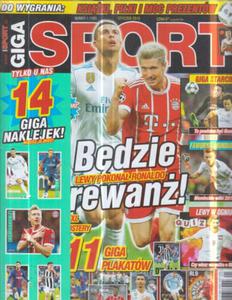 1/2018 GIGA SPORT LEWANDOWSKI RONALDO NAKLEJKI - 2860129875