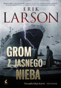 GROM Z JASNEGO NIEBA ERIK LARSON NOWA TWARDA - 2860130415