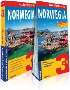 NORWEGIA 3W1 PRZEWODNIK + ATLAS + MAPA TOMASZ DUDA - 2860130786