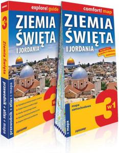 ZIEMIA WITA I JORDANIA 3W1 PRZEWODNIK ATLAS MAPA DOMINIK DERLICKI - 2860130829