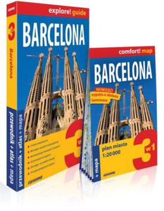 BARCELONA 3W1 PRZEWODNIK ATLAS MAPA - 2860130834