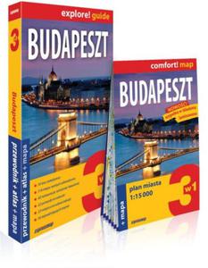 BUDAPESZT 3W1 PRZEWODNIK ATLAS MAPA CHOJNACKA MONIKA LES MRTA - 2860130908