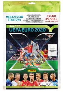 ROAD TO EURO MEGA ZESTAW STARTOWY KARTY ALBUM - 2860131098