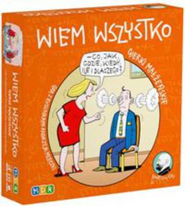 WIEM WSZYSTKO GRY TOWARZYSKIE I IMPREZOWE - 2860134758