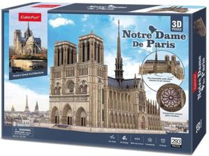 PUZZLE 3D 293 ELEMENTY KATEDRA NOTRE DAME DE PARIS - 2860138195