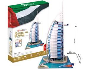 PUZZLE 3D BURJAL ARAB ZESTAW XL 101 ELEMENTW - 2860138225