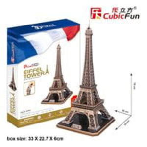 PUZZLE 3D EIFFEL TOWER 82 ELEMENTY - 2860139416