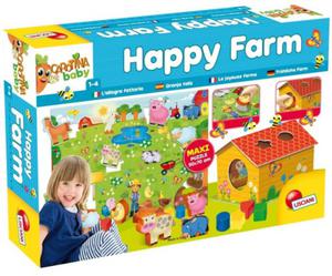 CAROTINA BABY HAPPY FARM PUZZLI - 2860139547