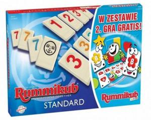 RUMMIKUB 2W1 STANDARD + JUNIOR GRA LOGICZNA RODZINNA - 2860140056