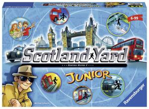 GRA PLANSZOWA SCOTLAND YARD JUNIOR DETEKTYW UCIECZKA - 2860140384