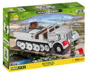 COBI 2522. SMALL ARMY. SD.KFZ 9 FAMO, CIʯKI CIGNIK ARTYLERYJSKI - 2860141154