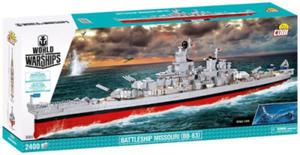 COBI 3084. SMALL ARMY. PANCERNIK USS MISSOURI BB-63 - 2860141195