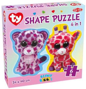 PUZZLE BEANIE BOOS SHAPE PUZZLE 4 W 1 - 2860141401