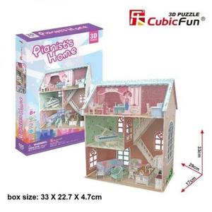 PUZZLE 3D PIANIST'S HOME DOMEK DLA LALEK - 2860141474