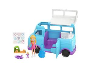 POLLY POCKET FTP74 BIWAKOWY KAMPER + AKCESORIA - 2860141548