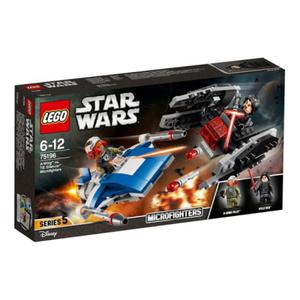 LEGO STAR WARS A-WING KONTRA TIE SILENCER KLOCKI - 2860141742