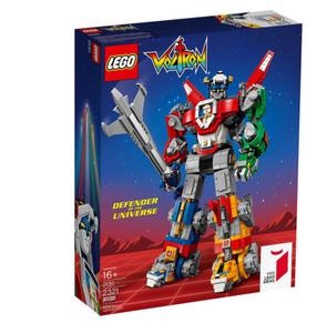 LEGO IDEAS 21311 VOLTRON ROBOT LWY TARCZA MIECZ - 2860141783