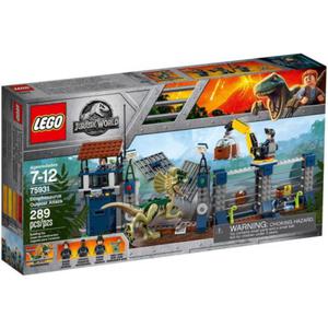 LEGO JURASSIC WORLD 75931 ATAK DILOFOZAURA NA POSTERUNEK - 2860141842