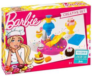 BARBIE MASA PLASTYCZNA Z WYCISKARK - 2860142211