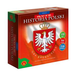 HISTORIA POLSKI WIELKI QUIZ GRA EDUKACYJNA - 2860142821