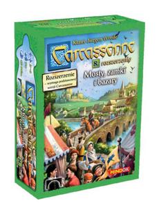 CARCASSONNE MOSTY ZAMKI I BAZARY ROZSZERZENIE DO GRY - 2860142865