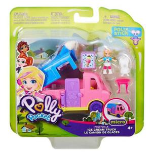 POLLY POCKET GGC40 ZESTAW FIGUREK LODZIARNIA NA KӣKACH - 2860144238