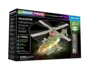 KLOCKI LASER PEGS 8 W 1 HELICOPTER - 2860144419