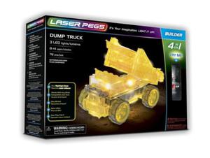 KLOCKI LASER PEGS 4 W 1 DUMP TRUCK - 2860144566