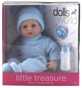 DOLLS WORLD LALKA BOBAS LITTLE TREASURE - 2860145081