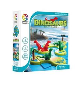 SMART GAMES DINOZAURY MYSTIC ISLANDS GRA PLANSZOWA - 2860146263