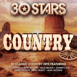 30 STARS COUNTRY PARTON DOLLY CASH JOHNNY CD - 2860146625