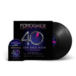 DOUBLE VISION THEN AND NOW LPBR FOREIGNER WINYL - 2860146682