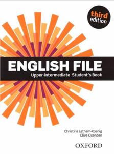 ENGLISH FILE UPPER-INTERMEDIATE STUDENT'S BOOK THIRD EDITION - 2860146913