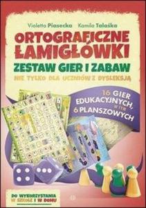 ORTOGRAFICZNE AMIGWKI ZESTAW GIER I ZABAW V PIASECKA - 2860147681