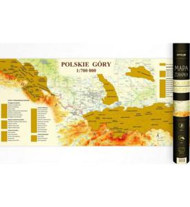 MAPA ZDRAPKA POLSKIE GRY 1:700 000 - 2860147804