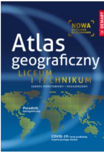 ATLAS GEOGRAFICZNY LICEUM TECHNIKUM ZBIOROWA - 2860149178