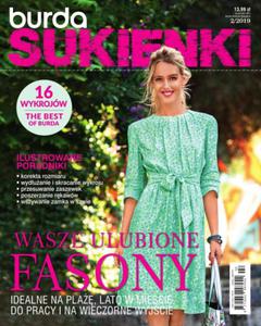 2/2019 BURDA SUKIENKI FASONY PLAA LATO STYL - 2860151366