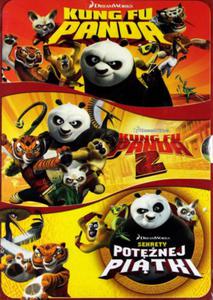 KUNG FU PANDA KOLEKCJA 3 DVD - 2860151976