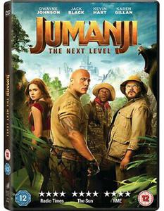 JUMANJI 2 DVD GLOVER DEVITO JOHNSON BLACK HART - 2860153285